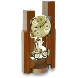 AUTRE Pendule 400 jours en bois de noyer massif 23 cm essence de bois : Bois de merisier