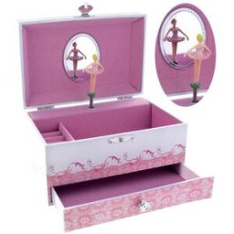 Fantasia Coffret à bijoux rose pour enfant