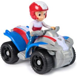 Spin Master Véhicule 15 cm et figurine La Pat Patrouille : Quad de sauvetage Ryder