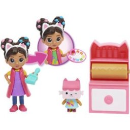 Spin Master Pack de 2 Figurines l'atelier de Gabby - Gabby et la maison magique
