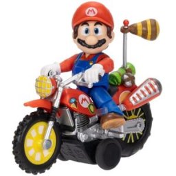 Jakks Pack Mario ou Luigi et leurs moto - The Super Mario Galaxy le film
