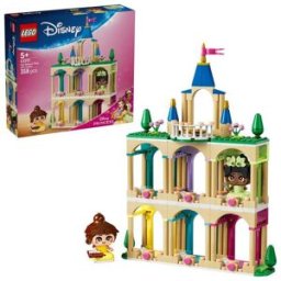 Belle et Tiana miniatures avec un château LEGO Disney Princess™ 43291
