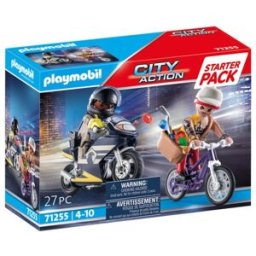 Starter Pack Agent et Voleur Playmobil City Action 71255
