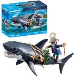 Pirate et requin avec mâchoire articulée PLAYMOBIL Pirates 71793