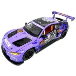 La Grande Récré Voiture BMW M4 GT3 Wasa violette à l'échelle 1:24