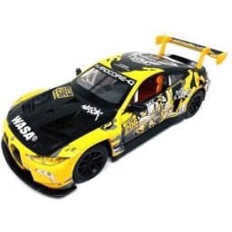 La Grande Récré Voiture BMW M4 GT3 Wasa jaune - échelle 1:24