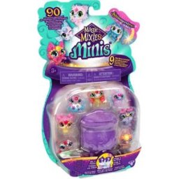 Moose Pack De 9 Figurines Minis Magic Mixies