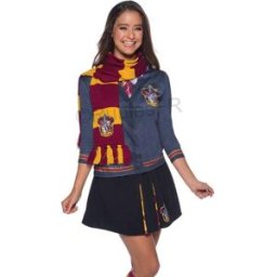 Rubies Déguisement Harry Potter - écharpe luxe Gryffondor