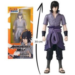 Bandai Mega Figurine Anime Heroes Sasuke 30 cm - Naruto