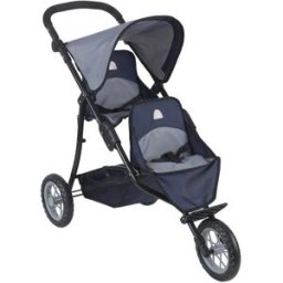 Cerise & Capucine Grande poussette double 3 roues