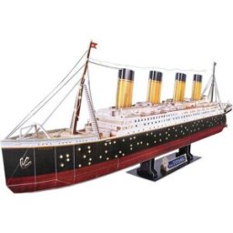 MGM Maquette 3D Explora 266 pièces Titanic ave éclairage LED
