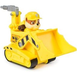 Spin Master Véhicule 15 cm et figurine La Pat Patrouille : Bulldozer Ruben