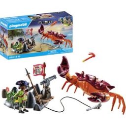 Pirate et crabe géant Playmobil Pirates 71532
