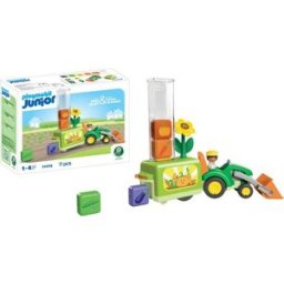 Tracteur avec planteuse - Playmobil junior 71773