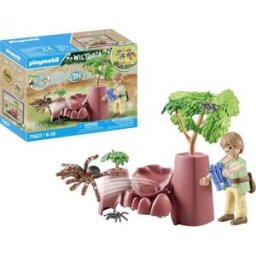 Rocher avec araignée géante Playmobil Wiltopia 71627