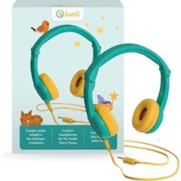 Casque audio pour conteuse LUNII color block vert