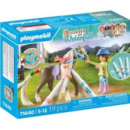 Cavalière avec crinière à colorier - Playmobil Horses of the Waterfall 71640
