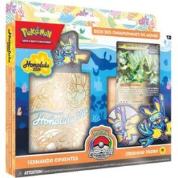 Asmodée Deck championnat du monde 2024 carte à collectionner Pokémon