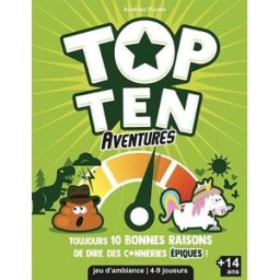Asmodée Top Ten Aventures