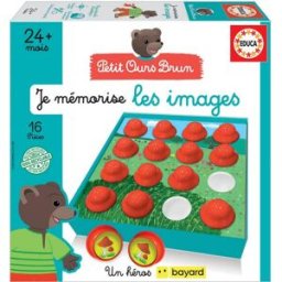 Educa Borras Je mémorise les images - Petit Ours Brun