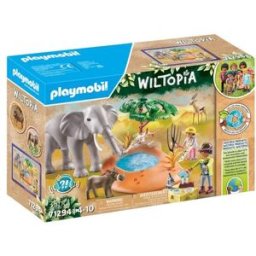 Explorateurs avec animaux de la savane Playmobil Wiltopia 71294