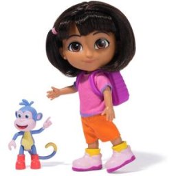 Spin Master Poupée Dora 15 cm et Figurine Babouche