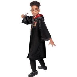 Rubies Cape Luxe et baguette Harry Potter - Taille 5-6 ans