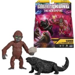 Giochi Preziosi Figurines articulées Suko 9 cm et Titanus 11 cm - Godzilla X Kong 2