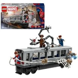 La scène du train de Spider-Man et Docteur Octopus Lego® Marvel Super Heroes™ 76321