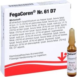 vitOrgan Fegacoren No.61 D7 ampoules 5x2ml