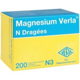 Verla Magnesium Verla N Dragees 200 pcs.