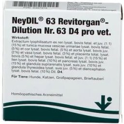 vitOrgan Neydil No.63 D4 pro vet. Ampoules 5x2ml