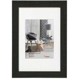 Walther Cadre en bois HO430B Home 24x30cm noir