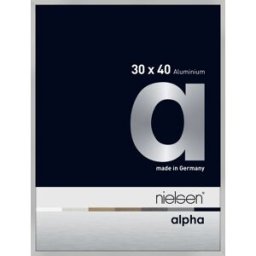 Nielsen Alu 1630004 Alpha argent mat 30x40cm