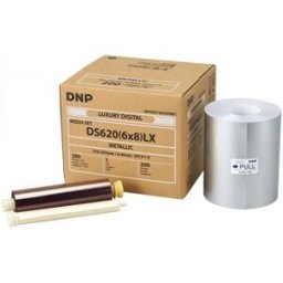 Papier DNP métallisé 1 rouleau de 200 pcs. 15x20cm pour DS620