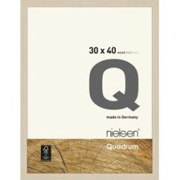 Nielsen cadre en bois 6530004 Quadrum 30x40cm érable