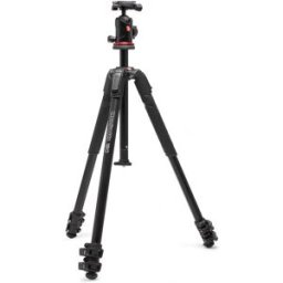 Manfrotto Trépied 190X Alu ARCA Kit avec rotule 3 sections
