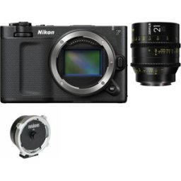 Nikon ZR +Vespid Prime 21mm T2.1 PL/EF + PL sur Nikon Adaptateur Z-Mount T