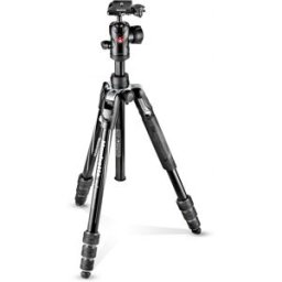 Manfrotto MKBFRTA4BK-BH Befree Advanced Kit trépied de voyage en aluminium Twist Black