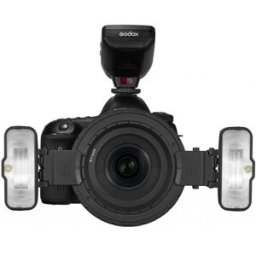 Godox MF12-K2 Macro Flash Kit 2 pièces + accessoires