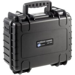 B&W International B&W; Case Type 3000 SI noir avec insert en mousse