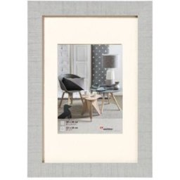 Walther Cadre en bois HO318X Home 13x18cm gris clair