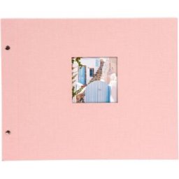 Goldbuch 28522 Bella Vista 39x31cm rose pages noires