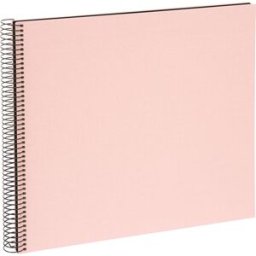 Goldbuch Album spirale 25522 Bella Vista 35x30cm rose pages noires