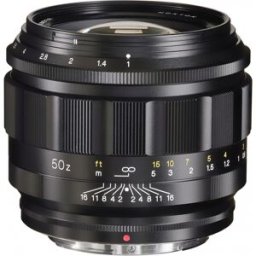 Voigtländer Nokton 50mm f1 asphérique Nikon Z noir