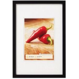 Walther Cadre en bois BP030B Peppers 20x30 noir