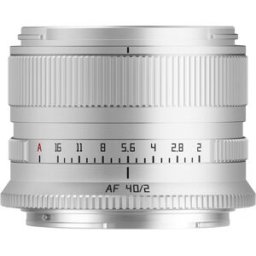 TTARTISAN AF 40mm f2 Nikon Z (plein format) argenté