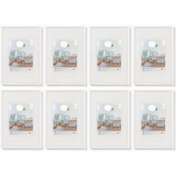 Walther KV045W New Lifestyle 30x45cm blanc paquet de 8