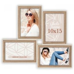 ZEP Galerie en bois EK484 Kriss 4Q 4x10x15cm nature