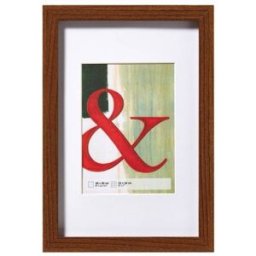 Walther EA040N Stockholm cadre en bois 30x40cm noyer